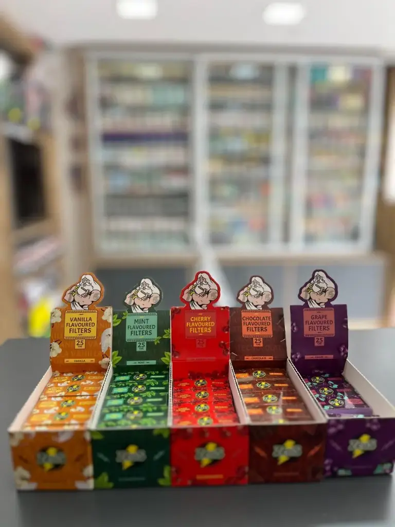 124145 TIPS ZEUS MINI SABORIZADOS 