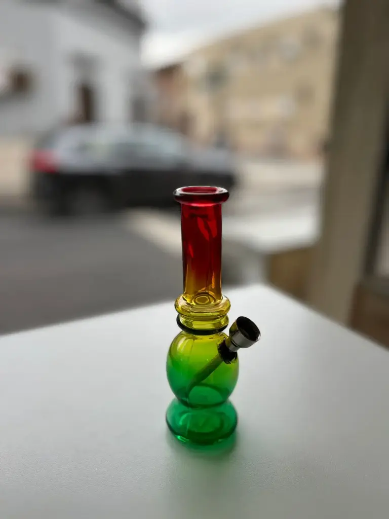 212827 BONG VIDRIO MULTICOLOR 