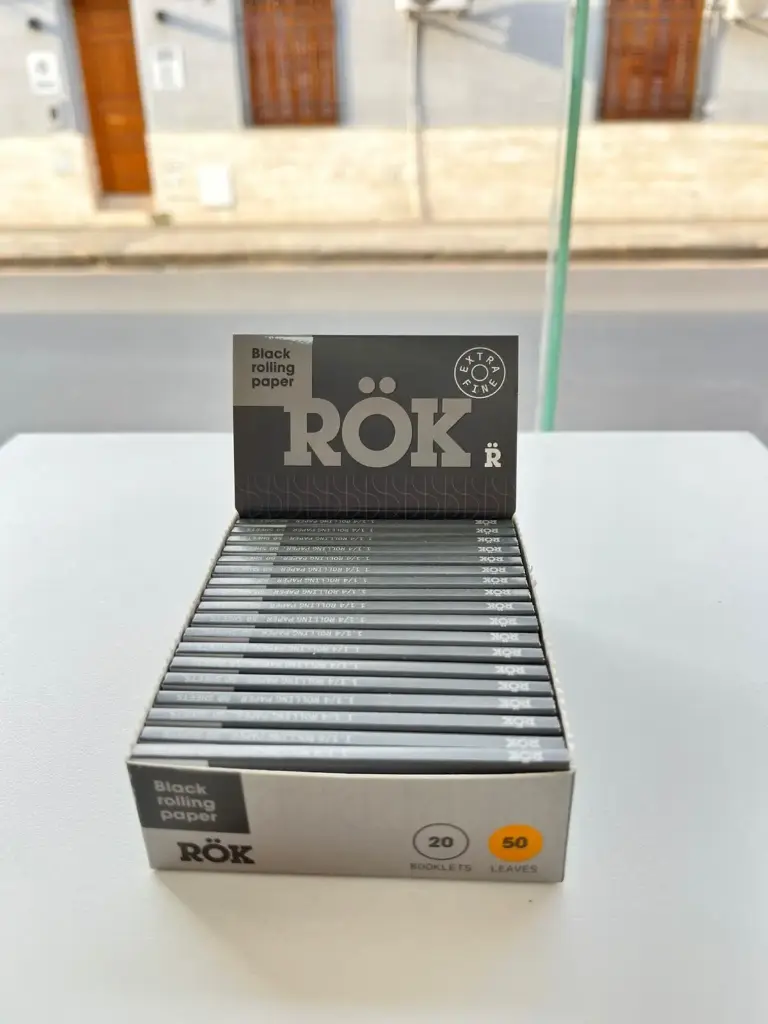 CAJA PAPEL ROK DARK x 20 