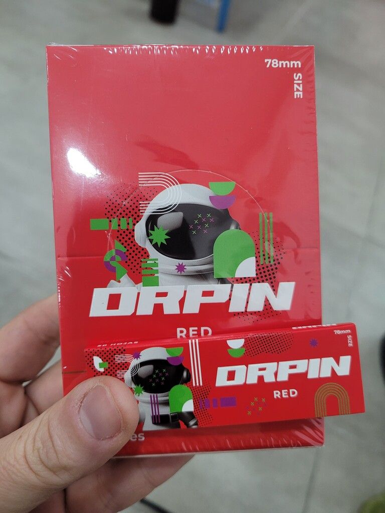 PAPEL DRPIN red 78mm 