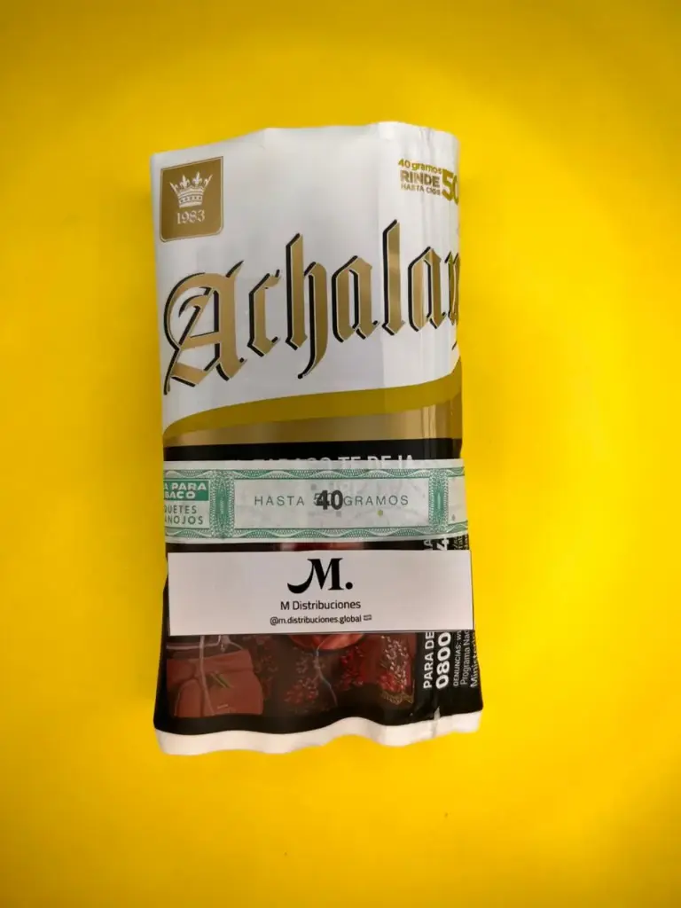 TABACO ACHALAY VAINILLA X 40GR 