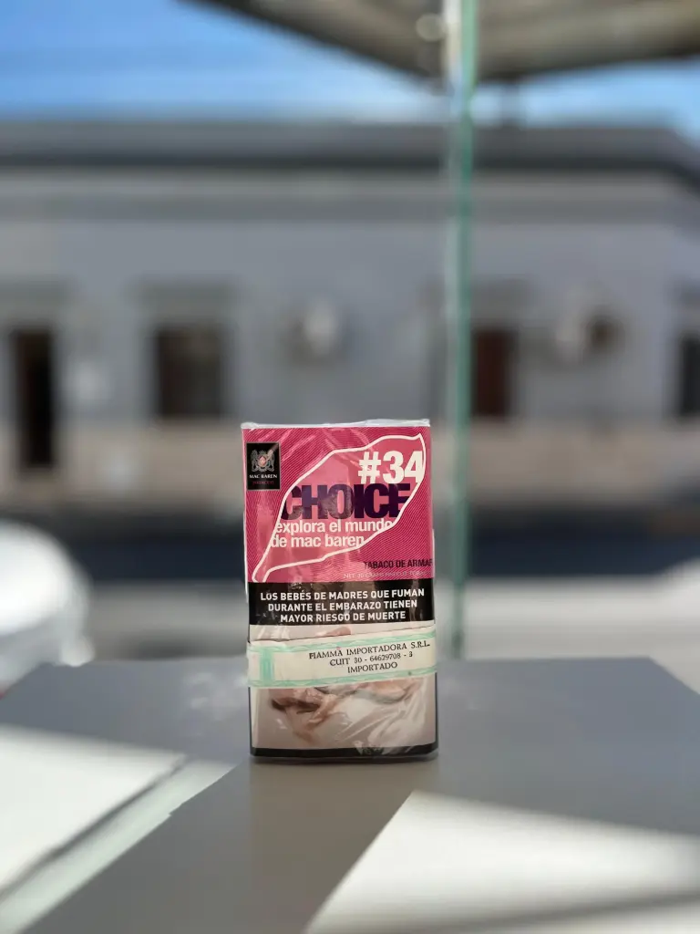 TABACO CHOICE #34 Ruibarbo/apio