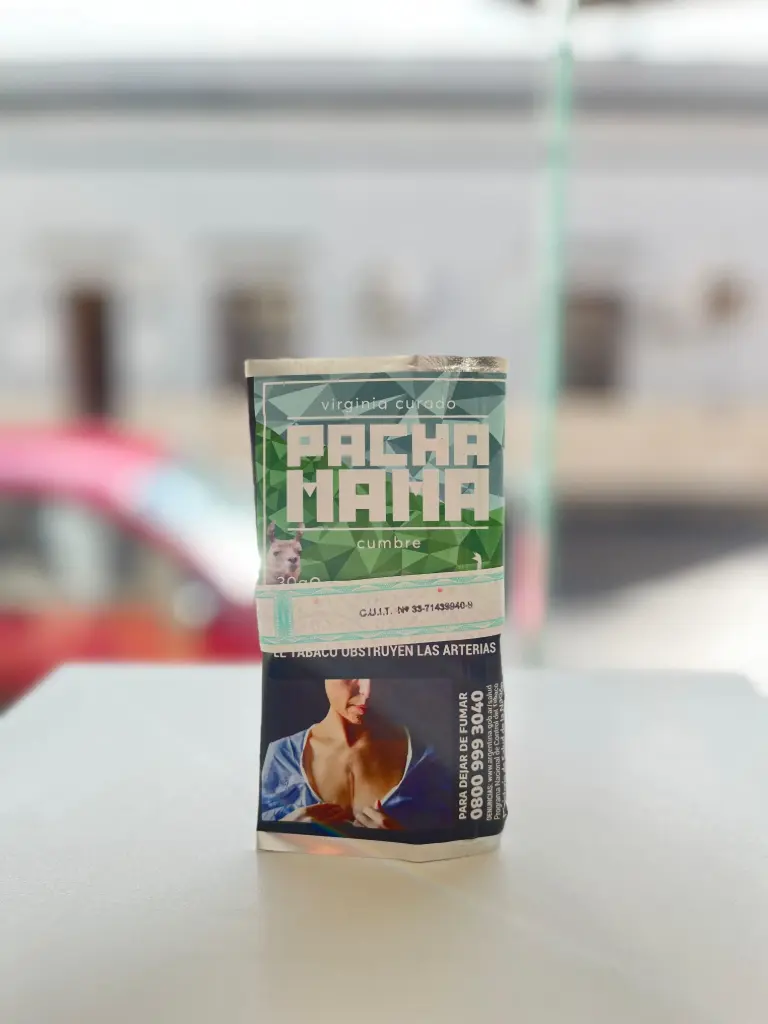 TABACO PACHAMAMA MENTA PACK X 5 UNI 