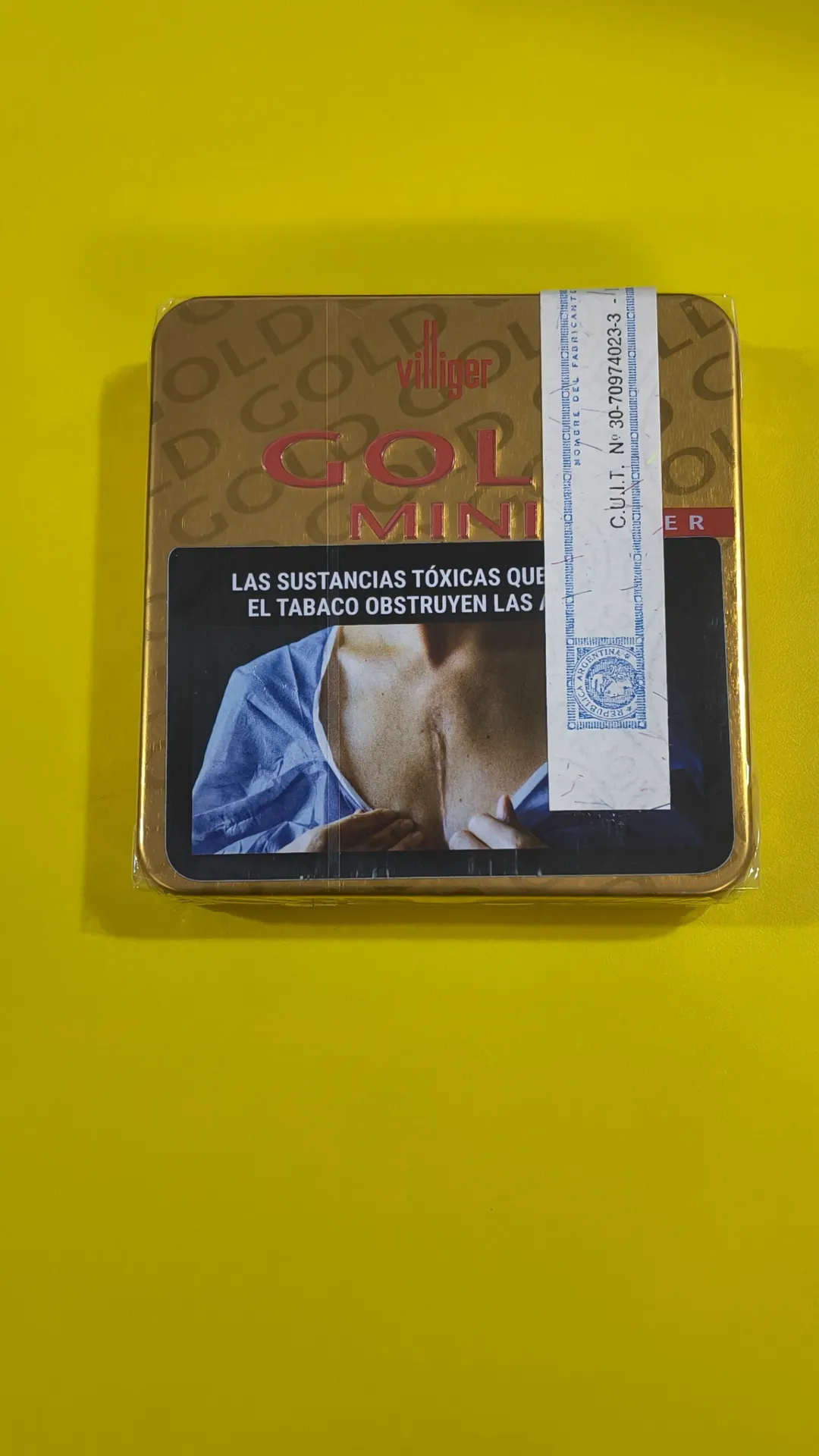 Cigarrito Villiger Gold mini