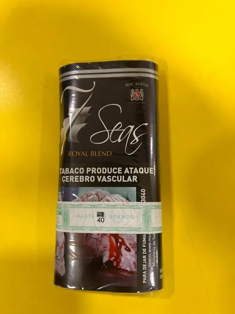 TABACO 7 SEAS p/pipa