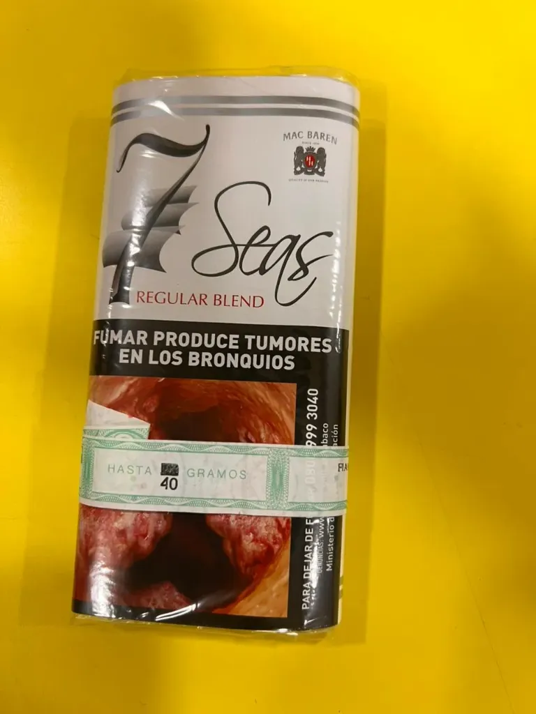 TABACO 7 SEAS p/pipa