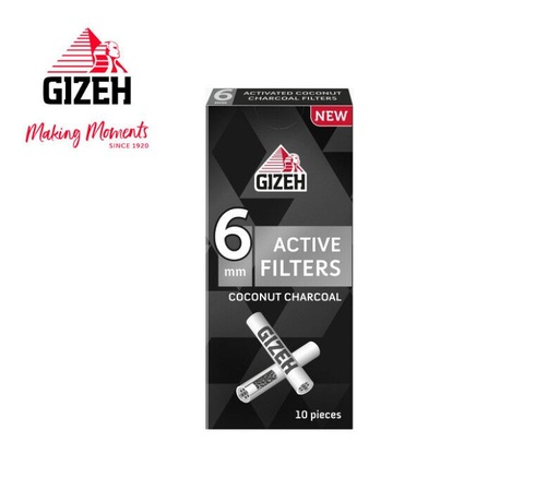 FILTRO ACTIVO GIZEH PARA FLORES X 10 