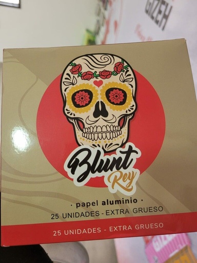 PAPEL ALUMINIO PARA NARGUILE BLUNT REY