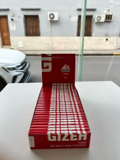 PAPEL GIZEH RED 78mm 