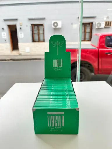 PAPEL LIBELLA VINTAGE (VERDE) CORTO 