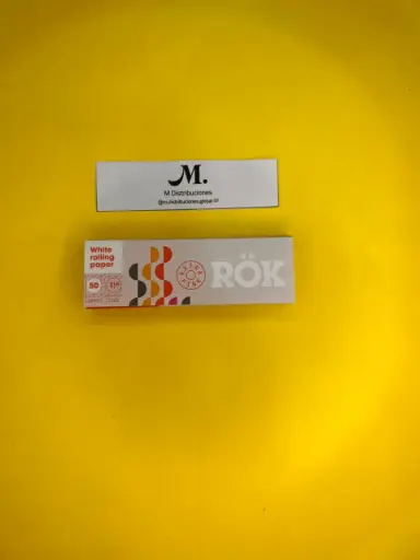 PAPEL ROK WHITE 78mm 