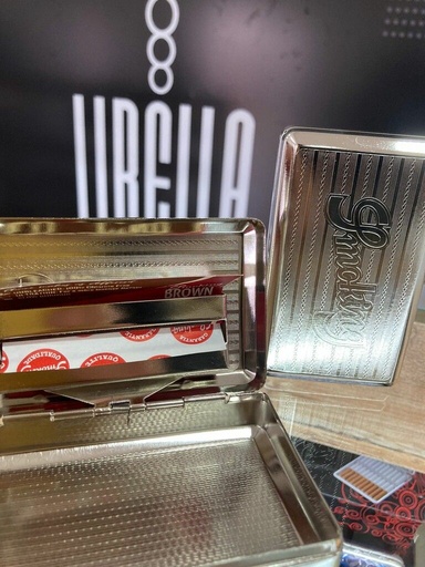 TABAQUERA SMOKING METAL CON PORTA SEDA 72mm 