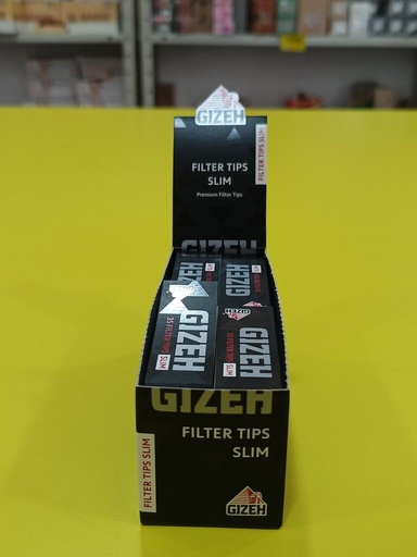 TIPS GIZEH BLACK SLIM X 35 uni 