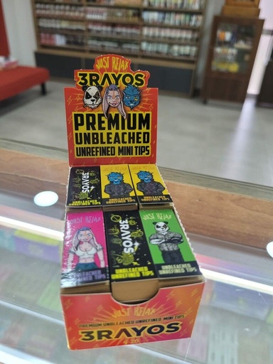 TIPS PRE ROLLED 3RAYOS X100 